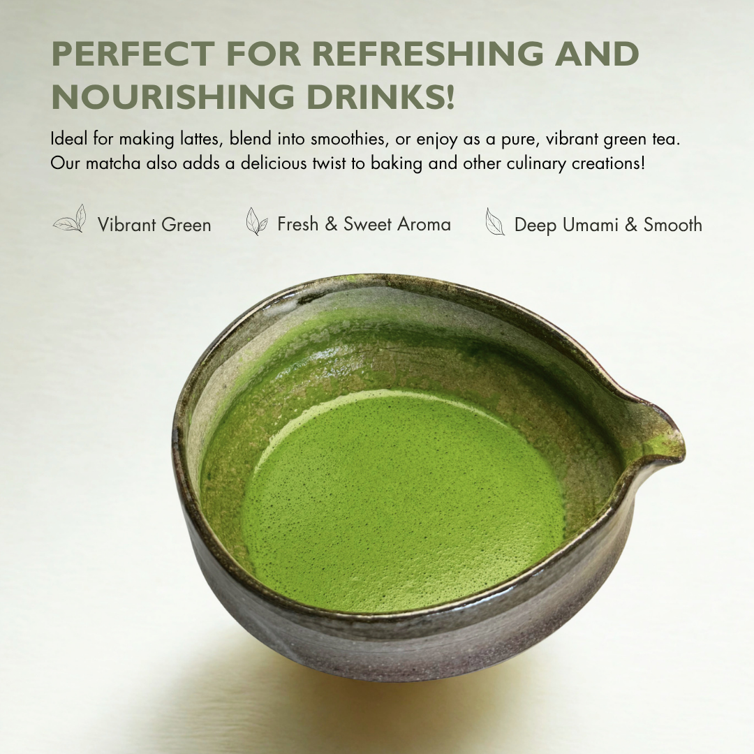 Uji Ceremonial Grade Japanese Matcha