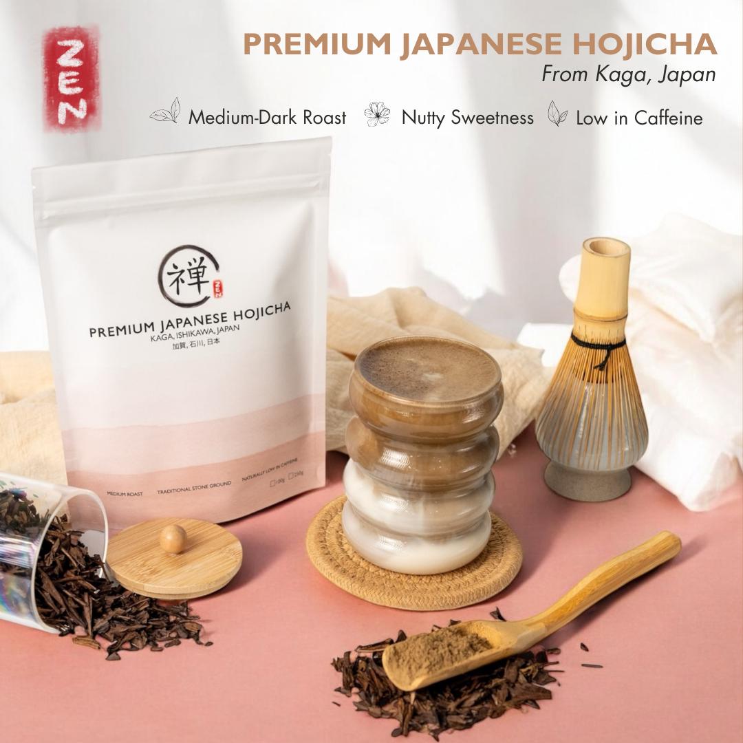 [PRE-ORDER] Kaga Premium Japanese Hojicha Powder