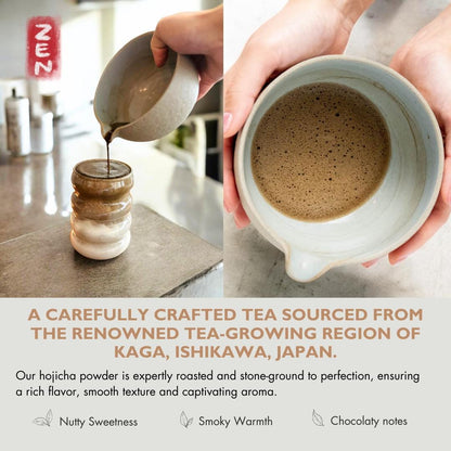 [PRE-ORDER] Kaga Premium Japanese Hojicha Powder