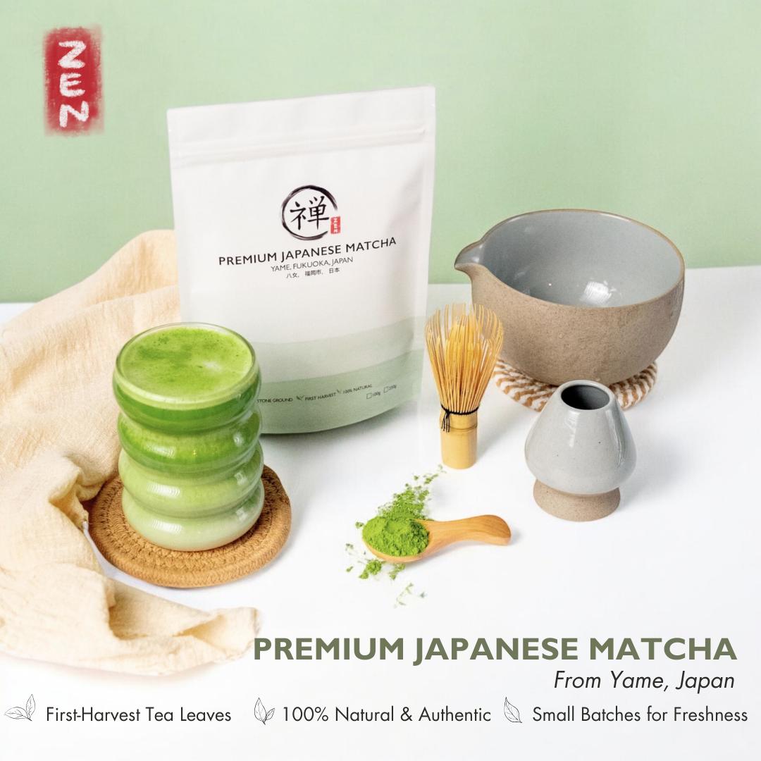 BLACK FRIDAY SALE: 15% OFF | Yame Premium Japanese Matcha |Zen Premium Matcha