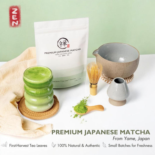 BLACK FRIDAY SALE: 15% OFF | Yame Premium Japanese Matcha |Zen Premium Matcha